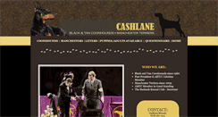 Desktop Screenshot of cashlanehounds.com